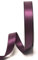 s.dekoda Satinband 25m x 15mm Aubergine Schleifenband Dekoband Satin