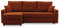 Ecksofa Aikido I 233x90 - mit schlaffunktion - Farben zur Auswahl - modernen Eckcouch - mit Bettkasten - Moderner Cordstoff - Stoff POSO (POSO 039)