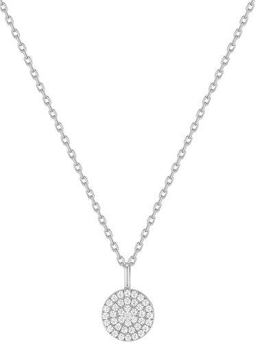 ANIA HAIE Damen Halskette Glam Rock aus 925 Sterling Silber, besetzt mit 40 Zirkonia, Größe: 40 cm + 5 cm Verlängerung, inkl. Geschenkverpackung