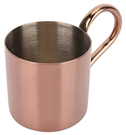 Copa De Cóctel De Acero Inoxidable De 300ml, Vaso De Whisky De Doble Pared Con Asa, Taza De Cerveza De Vino, Leche, Equipo De Bar De Fiesta En Casa