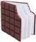 Notepads Kratzpolster, Schokoladenduftgeschmack Notizblock Meldung Padtasche Schreibbuch Schokoladen Memo Pads Schule Schreibwaren Geschenk für Kinder
