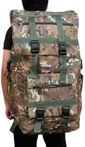 Sac à Dos Randonnée 120L,Multifonctionnelle Sac a dos Tactique Etanche Armee pour Trekking Chasse Alpinisme Voyages Sac à Dos Ordinateur Sac à dos de trekking,reiseklettern daypacks cadeau parfait