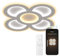 Plafón SmartLED KSIX Barcelona, CCT, 40 cm, 11.387 lm, 90 W, App Tuya Smart, Asistentes de voz, Blanco