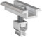 DoitBau - 40x Klickfix Solar Mittelklemme 30mm - 40mm Silber | Befestigungen für Solarmodule | Solarmodul Halterung 30mm | Modulklemmen Solar | Mittelklemme PV