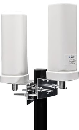 JARFT J5GMB-5-OMOA 5G Antenne inkl. 2.5m Antennenkabel - 5dBi, LTE / 5G Rundstrahl- Außenantenne, 2x2 MIMO, passend zu vielen 5G Router Modellen