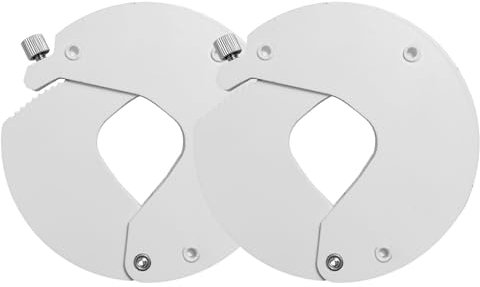 AINAFIX 1.25lb Dumbbell Fractional Weight Plates, AINAFIX Weight Change Plates Designed for Dumbbell Training, Micro Loading, Aerobics and Step Workouts, White