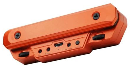 Pickguard Guitar Part Classic Acoustic Guitar Pickup Transducer Amplifier Sound Hole Pream Pickups(Orange)