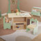 Joyz Kindersitzgruppe mit Tisch & 2 Stühlen, 3tlg Kindertischgruppe Holz, Kindermöbel Set für Kinder, Kindertisch mit Stauraum, Schreibtisch Maltisch mit 2 Kinderstühlen für Kinderzimmer & Spielzimmer
