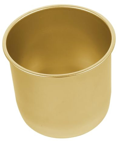 SECFOU Measuring Cup for Rice Stainless Steel Gold Baking Measuring Cups Set of 4