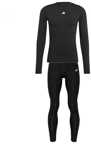 adidas Herren Funktionsunterwäsche Set Techfit HP0626+HP0585 S