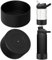 Linkidea Lot de 2 protège-Bouteilles compatibles avec CamelBak Eddy+ 590 ml/750 ML, Chute Mag 590 ml/750 ML, Capuchon de Transport et Protection antidérapante en Silicone pour (Noir)