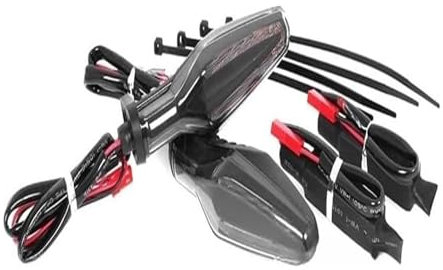 RINKTEEA Motorrad Blinker Licht Für A&prilia SMV 750 900 Für Dorsoduro Für Caponord 1200 Für Shiver 900 Motorrad Blinklicht Motorrad Blinker Blinker