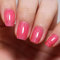 Imtiti Glitter Gel Nail Polish, Strawberry Pink Iridescent Glitter Gel Polish Diamond Shimmer Sparkle Soak Off UV LED spring summer Manicure 10ml