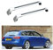 KGUXA Autodachträger für Audi A6 Avant Estate C6 2005-2010,Aluminium Roof Rack Railing Rack,for Bicycle Carrier, Roof Boxes or as Ski Holder,B