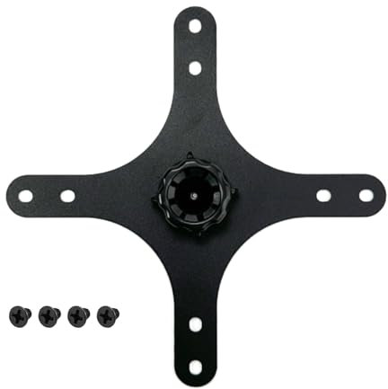 Navna Adapterplatte für tragbare Monitore mit 17 mm Kopf, 75 x 75 mm, 100 x 100 mm, Montageadapter, Halterungsplatte, Ersatz