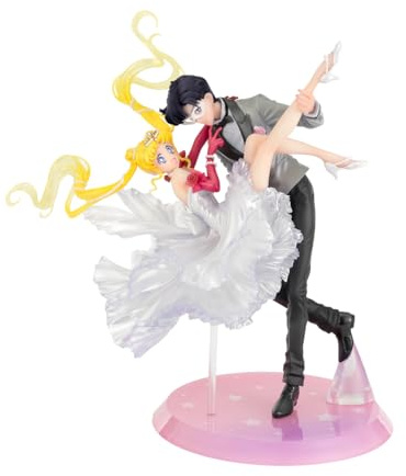 TAMASHII Nations - Sailor Moon - Usagi & Smoking Maske [Moonlight Glow Edition] FiguartsZERO Chouette Sammelfigur