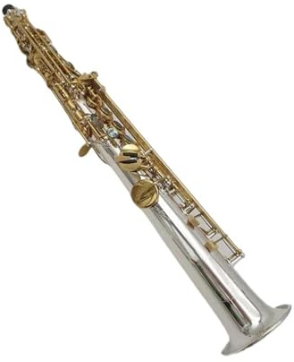 Professionell Saxofon Altsaxofon Försilvrad Med Fodral Och Munstycke