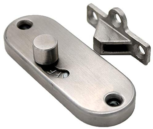 Door Chain Stainless, Latches Bolts Sliding door lock 90 movable right-angled buckle privacy screen barn and bolt cam