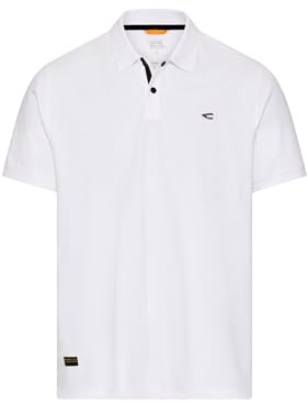 camel active Herren Poloshirt mit Druckknöpfen