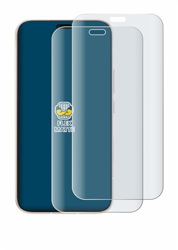 BROTECT Full-Cover Schutzfolie Matt für Honor 600 Lite (2 Stück) - Full-Screen Displayschutz-Folie, 3D Curved, Anti-Reflexion