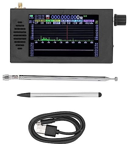 SDR-Empfänger – Frequenzbereich 100 K bis 149 MHz für Kurzwellen- und MW-HAM-Radio – mit digitaler DSP-Demodulation, 4,3-Zoll-IPS-LCD-Bildschirm, 16-Bit-Abtastung und CW AM SSB