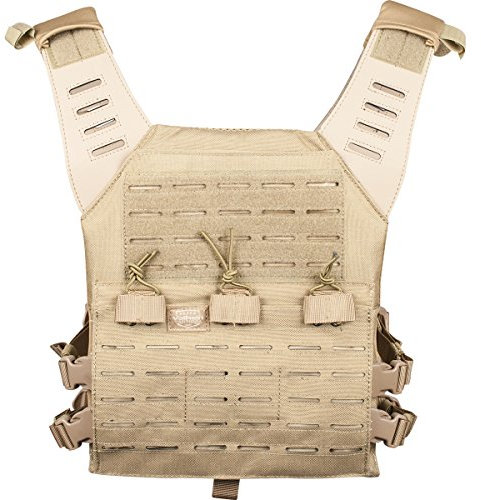 Valken Airsoft Vest - Valken Plate Carrier LC-Tan