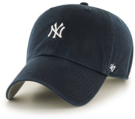 '47 Brand Clean Up Base Runner Strapback Cap NY Yankees B-BSRNR17GWS-NY Dunkelblau, Size:OneSize
