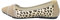 Womens Ballerina Ballet Dolly Pumps Ladies Flat Summer Cheetah Shoes Size Floral (UK_3, Khaki)
