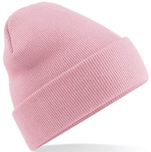 Beechfield Strickmütze, Baseballkappe, dusky pink, Einheitsgröße