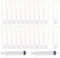 BENECREAT 30 PCS 15 ML Transparent Cosmétique Contenants Rechargeables, Emballage Souple en Plastique Mini Tubes Bouteille pour Le Brillant À Lèvres Tube