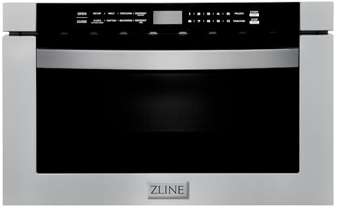 ZLINE 24 1.2 cu. ft. Built-in Microwave Drawer in Stainless Steel