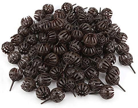 Nikou Caja de Fertilizante para bonsái de alimentación de Olivo, 100 unids/Set Cesta de Cubierta portátil Reutilizable para flor de Planta (tamaño: pequeño)