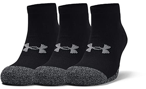 Under Armour Unisex UA Heatgear Locut, Breathable Trainer Socks, Compression Socks