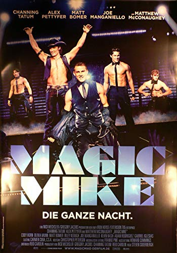 Magic Mike - Filmposter A1 84x60cm gerollt