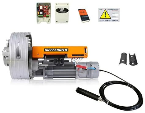 KIT MOTORE PER SERRANDA AVVOLGIBILE + ELETTROFRENO + CENTRALINA + 1 TELECOMANDO
