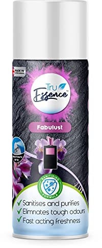 TruEssence Air Freshener Spray Odour Eliminator for Home, Cars, Clothes, Shoes. 400ml. (Fabulust)