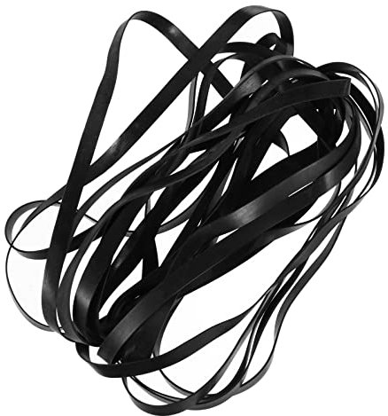 Milisten 120 Stück quadratische Maschinen Walkman Mix gemischte Teile Cm Antrieb Wartung Caste MM Re Flat. Schwarz Video Gummi Antriebe für Riemen Recorder DVD Maschine Ersatz CD Riemenband