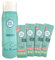Blaue Helden Duschgel Rose & Peach Starterset (Flasche+1xPulver) + 3x Nachfüll-Pulver für 1,2 l Duschgel | Vegan | Biologisch abbaubar| Ohne Mikroplastik