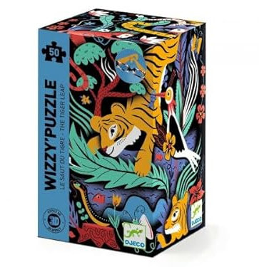 Djeco T & G Puzzle, Mehrfarbig, 37031