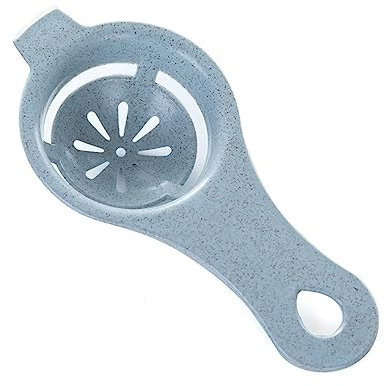 Generic Egg Separator - Teal Plastic - Round Blade - Heavy Duty - Manual Operation - Food Slicer