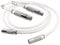 Tirstrup XLR Kabel Mikrofonkabel Versilbert Premium 3-Pin symmetrischer XLR Stecker auf Buchse Mikrofon-Kabel DMX Kabel XLR Patchkabel für Mikrofon,Verstärker,Mischpult,Hifi Lautsprecher.(1M,Weiß)