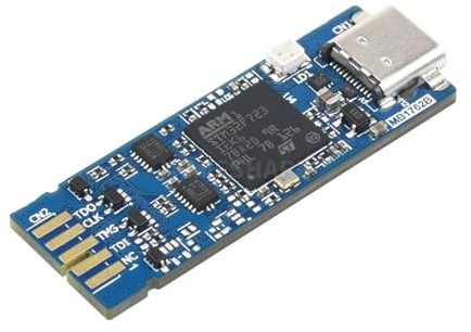 TUOPUONE STLINK-V3MINIE In-Circuit Debugger und Programmierer für STM32 basierend auf Arm Cortex-M STM32 32-Bit Mikrocontroller Virtual COM Port (VCP) bis zu 15 Mbps