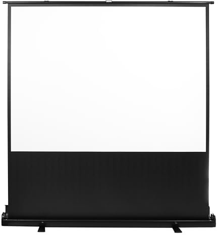 Maclean MC-963 Écran de Projection Portable Compact sur Pied 86 4:3,