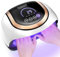 FaAmour UV Lamps for Gel Nails 180W UV LED Nail Lamp with 9 Large LCD Touch Screen, 4 Timer Settings & Auto Sensor, Professional Gel Nail Lamp for Beginners Home and Salon Use (White)