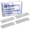 Trade-Shop 4x Mikrofaser Wischtuch Wischbezug kompatibel mit Kärcher WV52, WV52 Plus, WV60, WV60 Plus, WV70, WV70 Plus/Fensterreiniger Fenstersauger