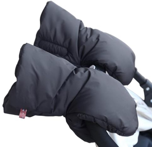 Kinderwagen-Fäustlinge für Lenker, Kinderwagen-Handmuff,Gemütliche extra dicke Fleece-Lenkermuffen für Kinderwagen - Winddichte, wasserdichte Golfwagen-Fäustlinge, Kinderwagen-Zubehör, Kutschen-Handmu