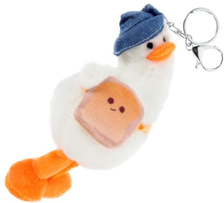 GALPADA Plüsch Ente Anhänger Hängende Dekoration Puppen Anhänger Für Rucksack Handtasche Schlüsselanhänger