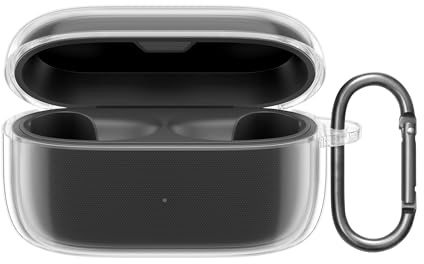 kwmobile Hülle für Jabra Elite 4 (not for Elite 4 Active) Case - TPU Silikon Schutzhülle - Kopfhörer Cover - Transparent