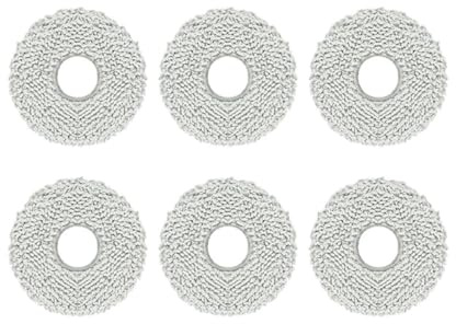 Accessoires For Serpillières, Compatibles Avec Les Aspirateurs Robots Dreame, X10/X30/L10/S10, Compatibles Avec Les Serpillières MOVA Et P10(6pcs)