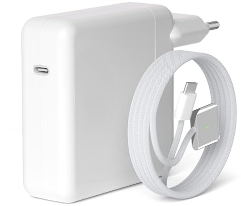 96W USB-C-Schnellladegerät Kompatibel mit MacBook Pro 16/14 Zoll, MacBook Air 15/13 Zoll M1~M4-Modelle aus den Jahren 2026~2021 [Originalqualität], mit 2m Langem Typ-C-zu-Magnetic-Mag-3-Kabel